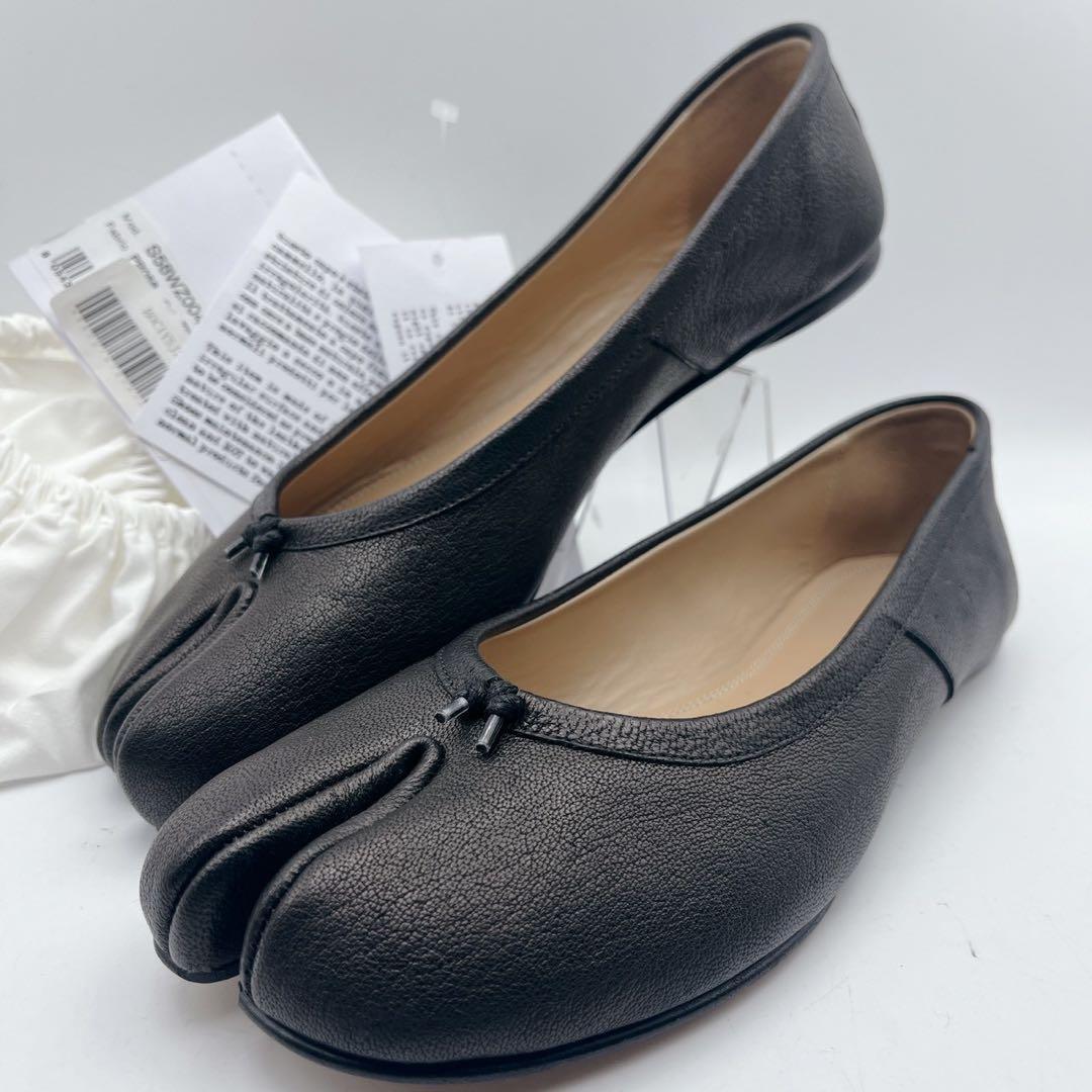 定番❗️未使用✨メゾンマルジェラ 足袋バレエ フラットシューズ リボン 38.5 中古・古着通販】Maison Margiela (メゾンマルジェラ) 足袋バレリーナ