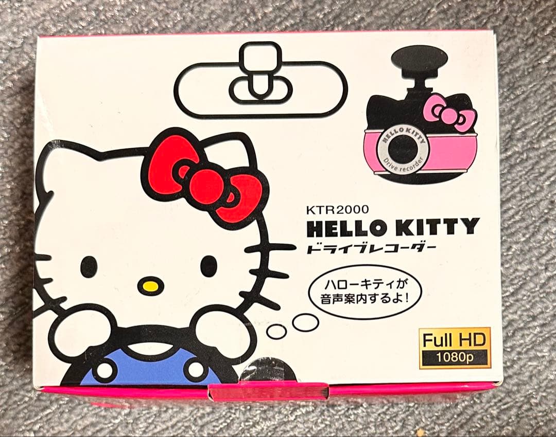 セイワ(SEIWA) ドライブレコーダー ハローキティ KTR2000 新品 - メルカリ
