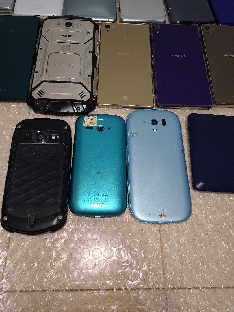 ☆1スタ☆スマートフォン 部品取り Android 完全ジャンク 27台まとめ