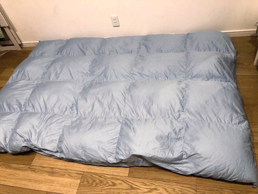 東京西川　シーアイランドコットン　シベリア産 マザーグースダウン93% 1.2k