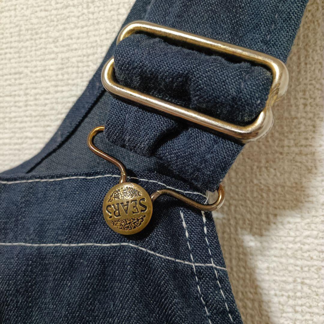 60s-70s Sears Tradewear デニムオーバーオール 濃紺 - メルカリ