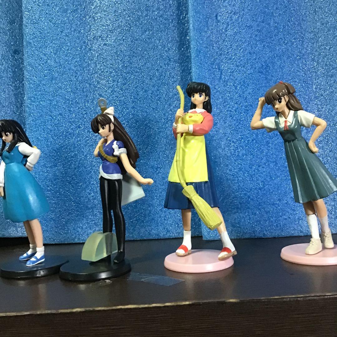 フィギュア　音無響子　八神いぶき　久遠寺右京　天道あかね　三宅しのぶ