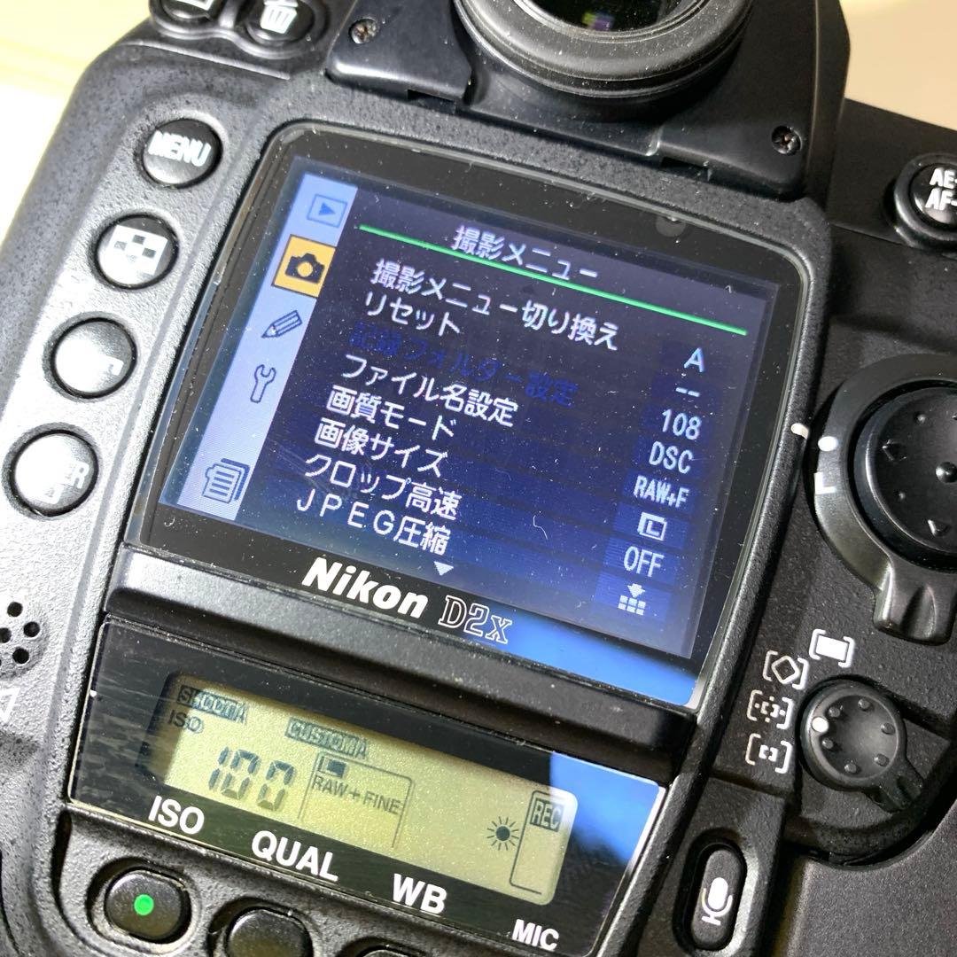 Nikon d2x 元箱付き バッテリーなし - メルカリ