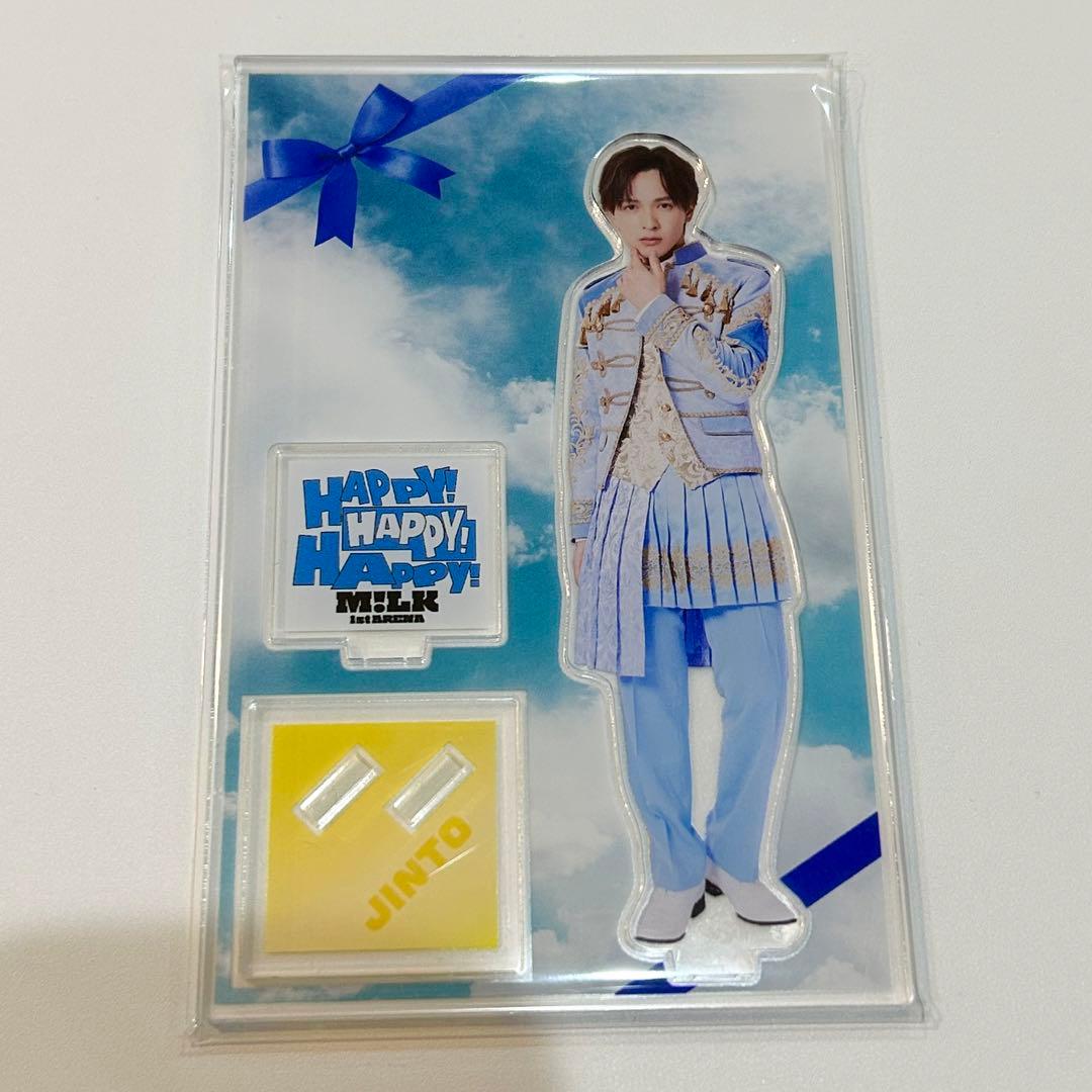 m!lk 吉田仁人 アクスタ 青衣装 ハハハッピー - メルカリ