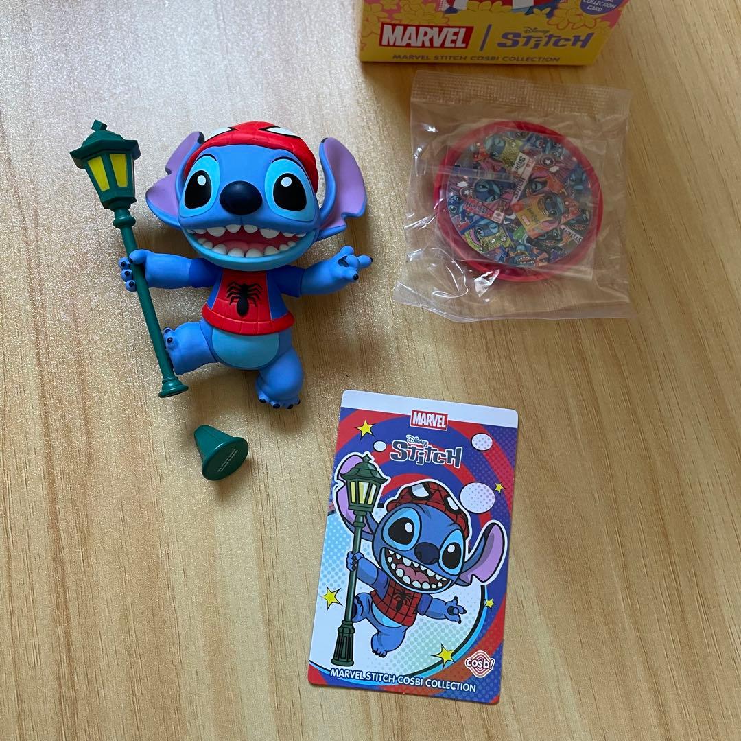 訳あり】スパイダーマン スティッチ フィギュア コスビ マーベル