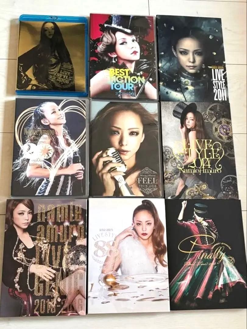 【安室奈美恵LIVE DVD9枚セット！】 安室奈美恵 DVDスペシャルセット - メルカリ