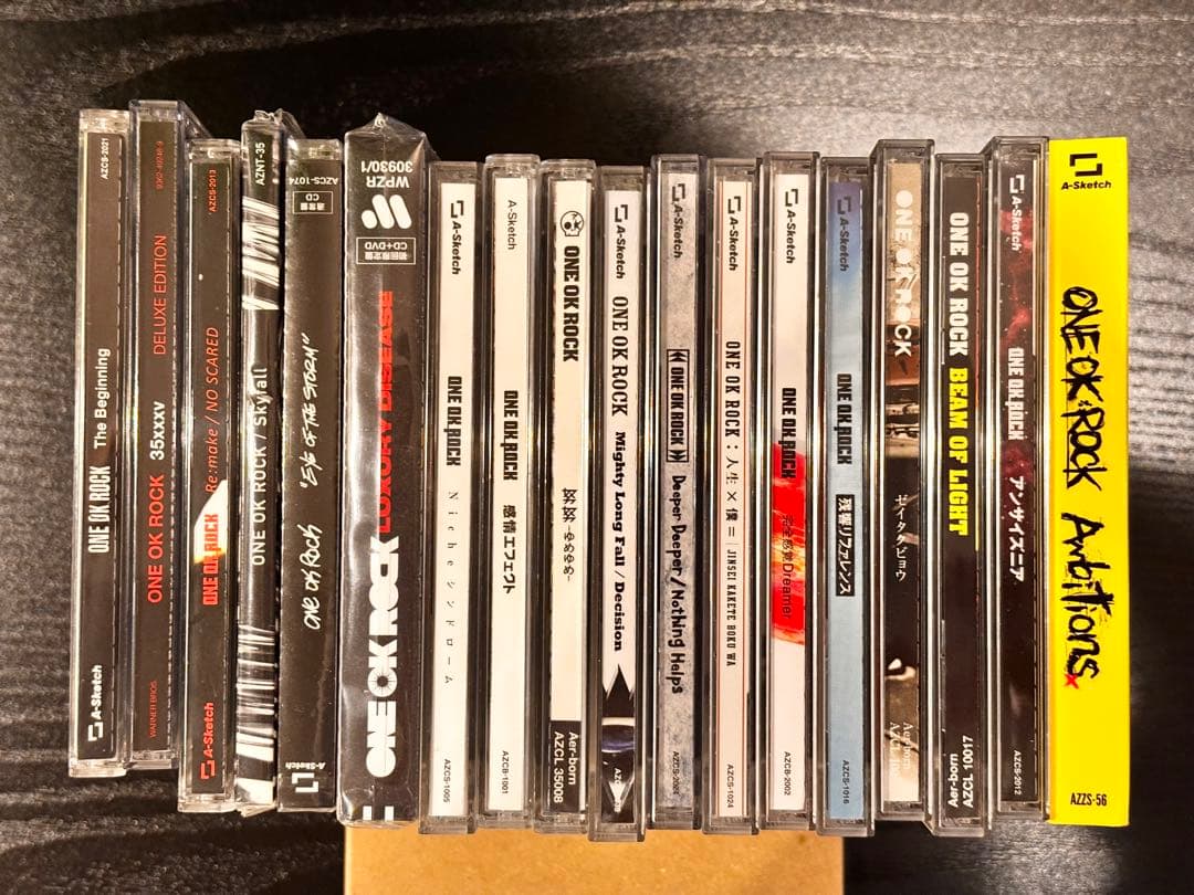 ONE OK ROCK アルバム19枚（特別版含む） - メルカリ
