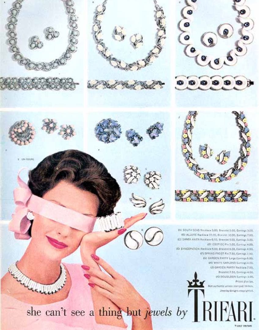 lotuscloud 2514⭐️TRIFARI トリファリヴィンテージブローチ