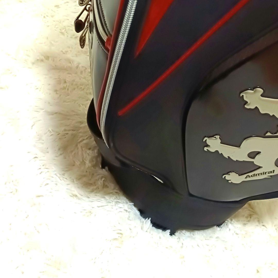未使用品】Admiral GOLF ゴルフ キャディバッグ 訳あり フード付き