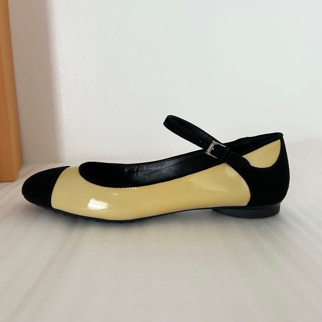 ラストプライス☆ TOD'S ☆彡トッズ フラットなパンプス 37 1/2 - メルカリ