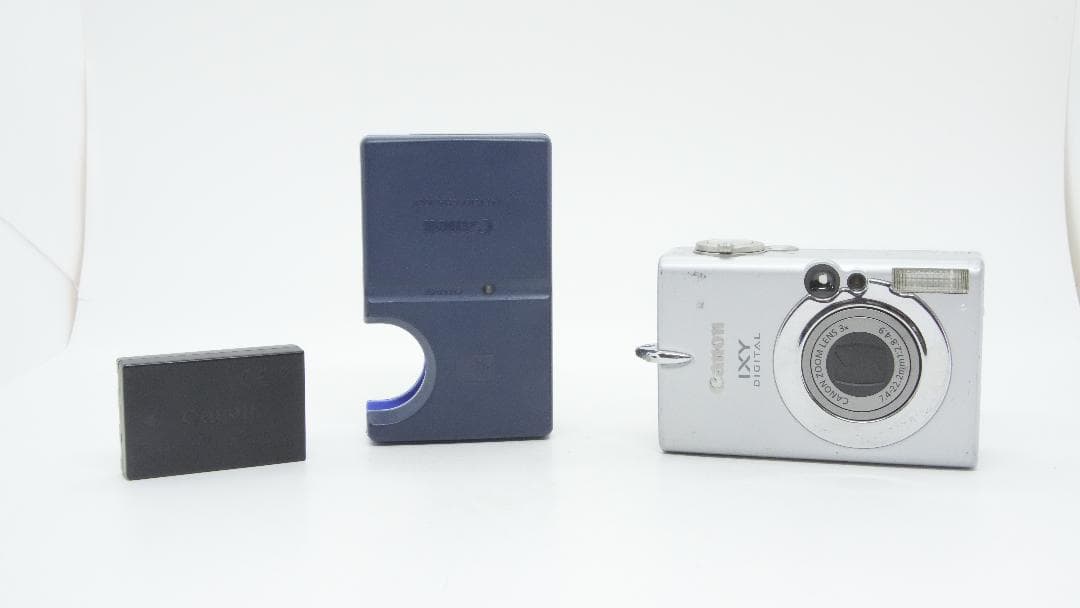 【A2110】 Canon PowerShot A400 キャノン Canon PowerShot A400 3.2MP Compact Digital Camera Silver Bronze