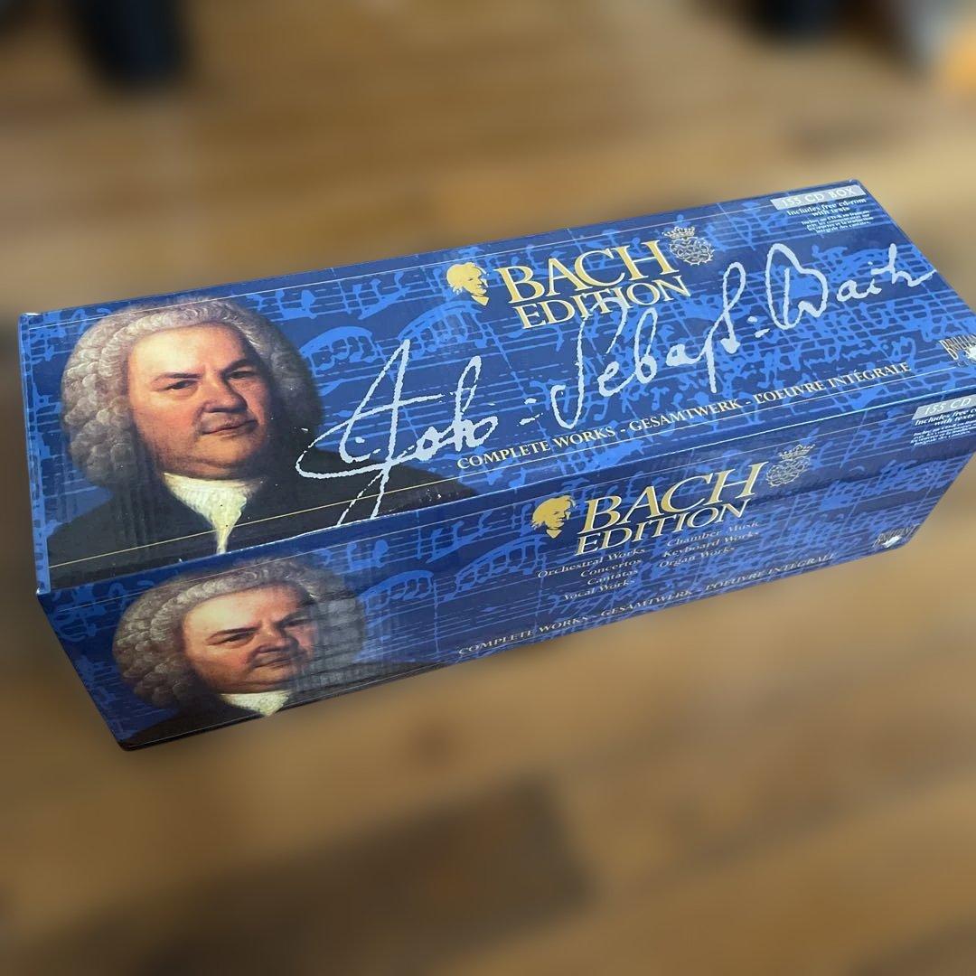 【希少・レア】バッハ全集 BACH EDITION 155枚組CDボックス 希少・レア】バッハ全集 BACH EDITION 155枚組CDボックス