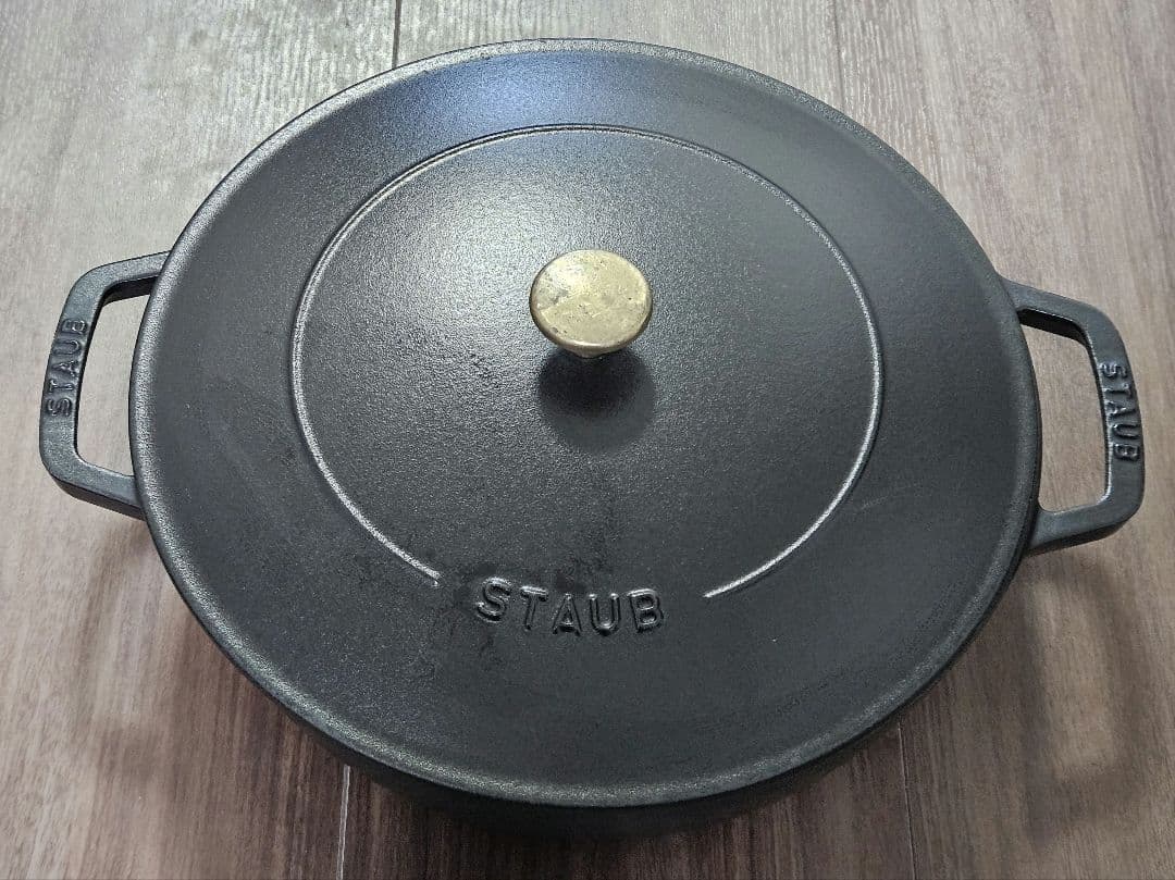 STAUB ストウブ ブレイザー・ソテーパン ブラック 28cm Staub（ストウブ） 【並行輸入品】 鍋 28cm ブレイザー ソテーパン