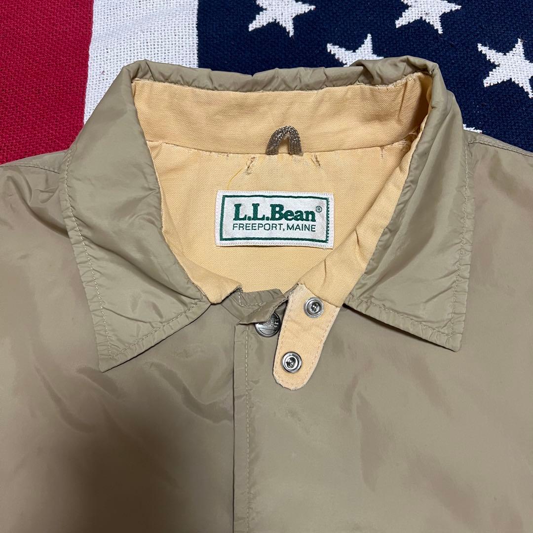 usa製 80s L.L.Bean エルエルビーン コーチジャケット チンスト