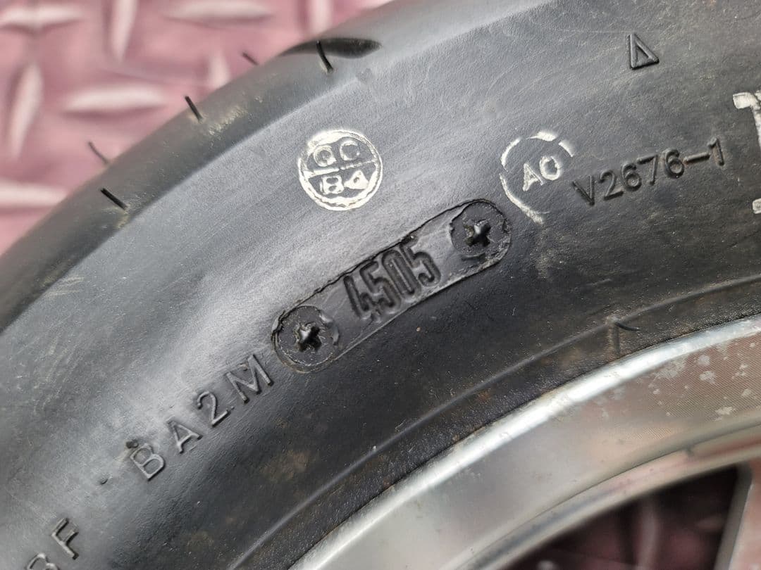 廃盤品】3WF用10インチリアホイール BMF アルミ ハブ付き タイヤ付き