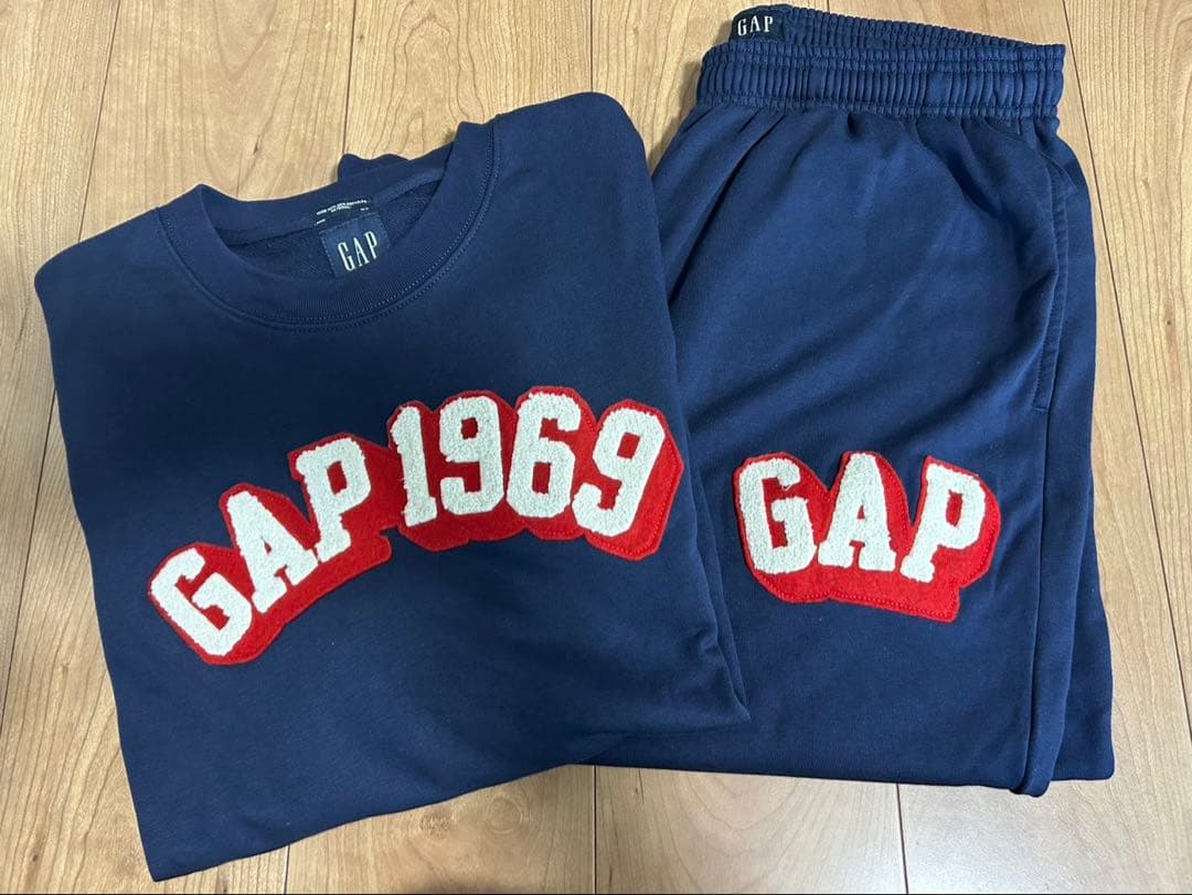 ギャップ　上下スウェットセット GAP ギャップ パーカー パンツ 上下セット セットアップ スウェットXS