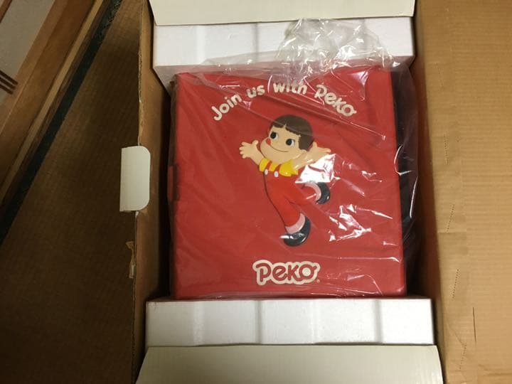 ペコちゃん　保温保冷庫 不二家 ペコちゃん 冷蔵庫 保温庫 - メルカリ