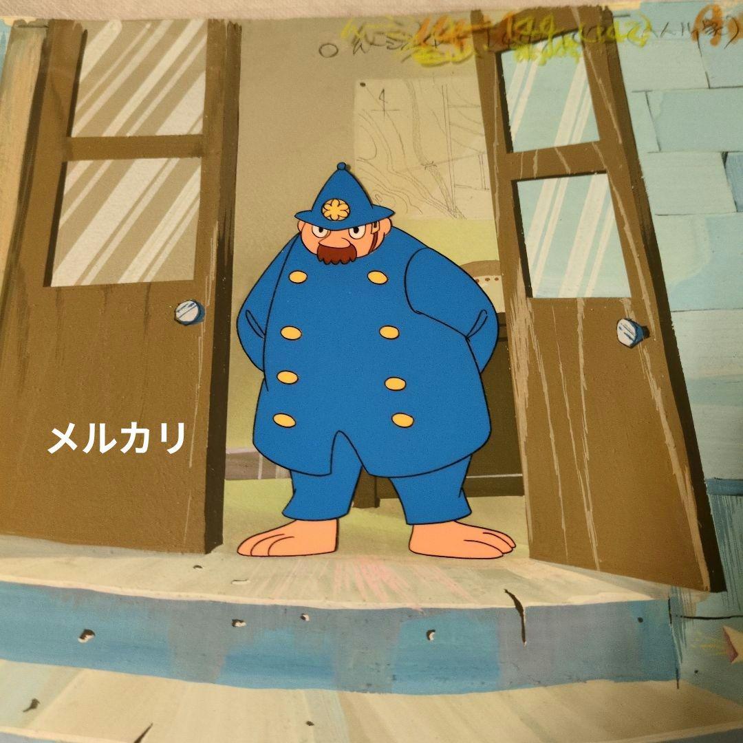 最終値下げ❤️Moomin❤️ムーミン ヘムル署長 セル画 - メルカリ