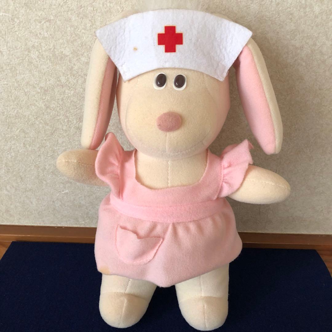 ちちんぷいぷい うさちゃんかんごふさん ぬいぐるみ - メルカリ