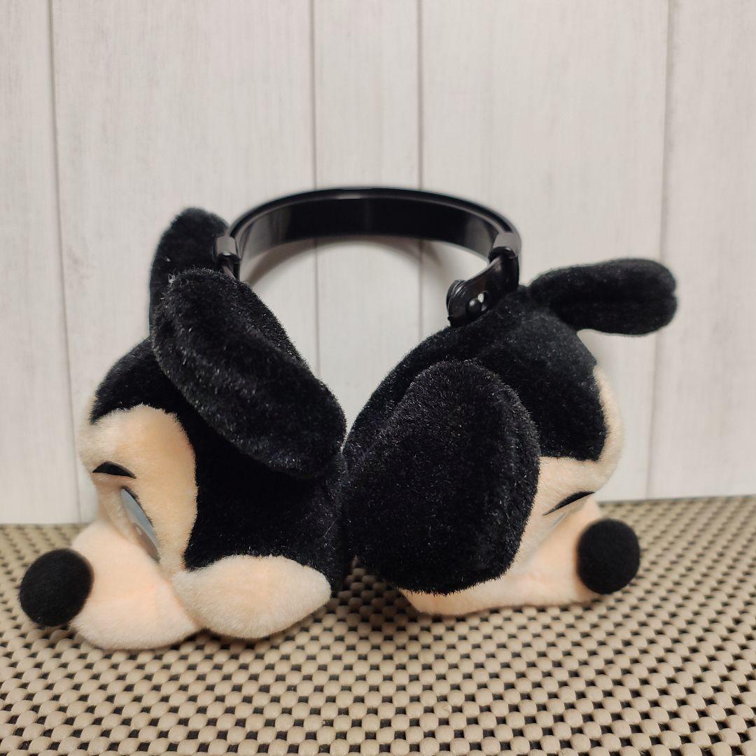 ミッキーマウス 耳当て イヤーマフ レトロ レア ディズニー - メルカリ