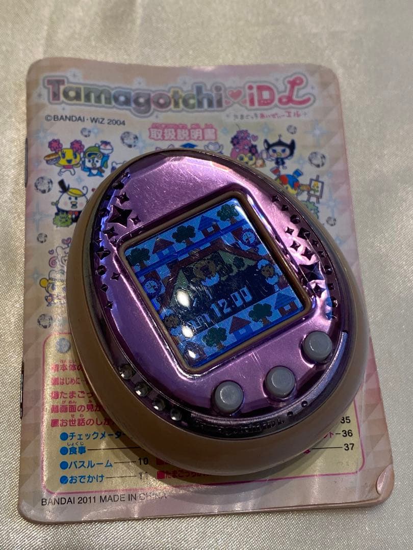 たまごっちiDLパープル(説明書付き) - メルカリ