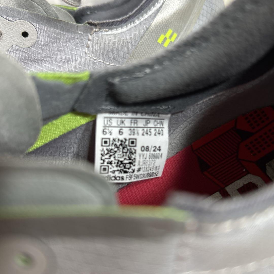 adidas adizero adios pro4 24.5cm シルバーレッド