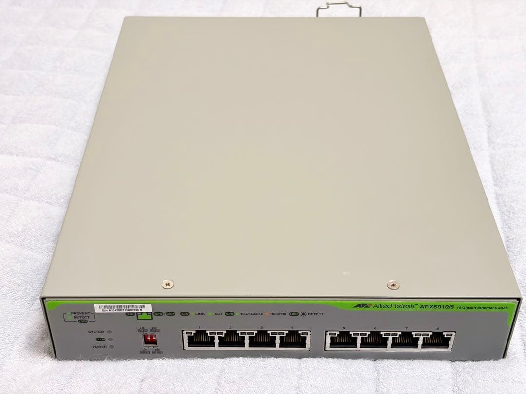 AT-XS910/8 レイヤー2スイッチ(10G,1000M) AT-XS910/8 - アライドテレシス