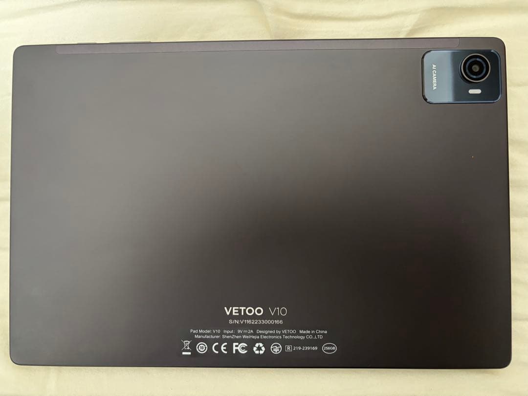 【美品】VETOO V10 Max タブレット SIMフリー 10.5　オマケ付 Amazon.co.jp: 【10.5