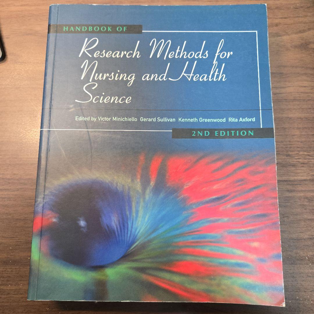 洋書 Research Methods for Nursing & Health Research Methods for Nursing and Healthcare: 9780273718505