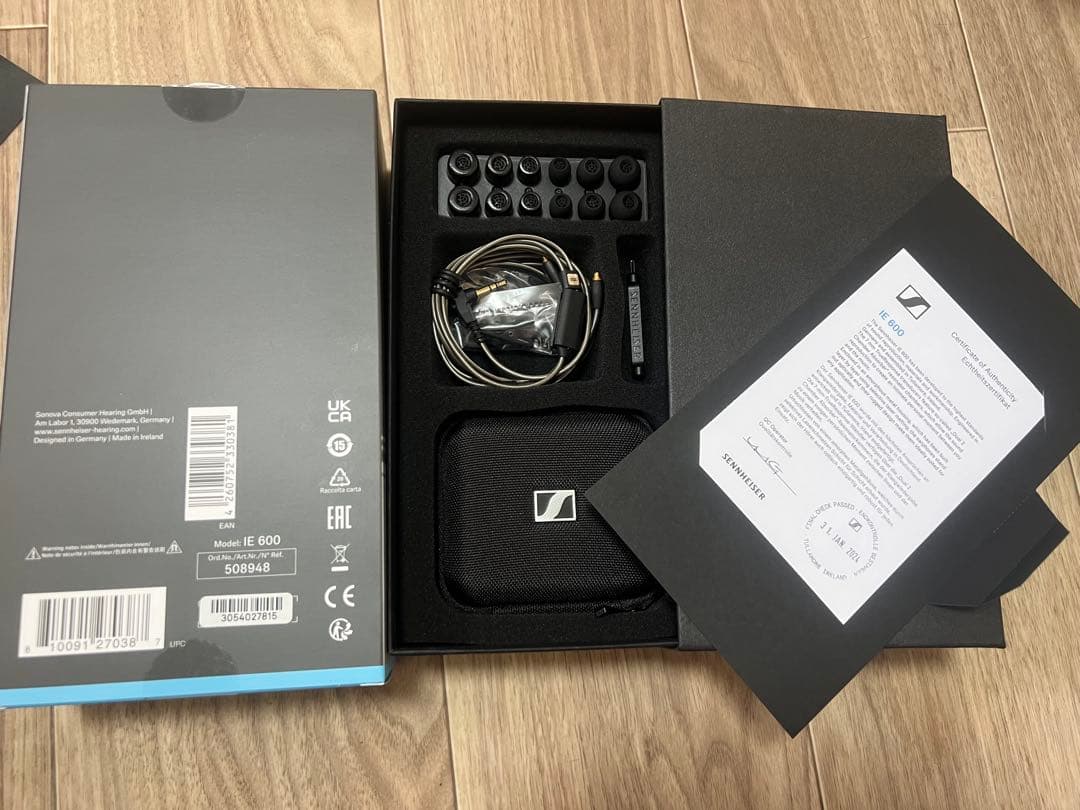 極美品 SENNHEISER IE600 2024年製 - メルカリ