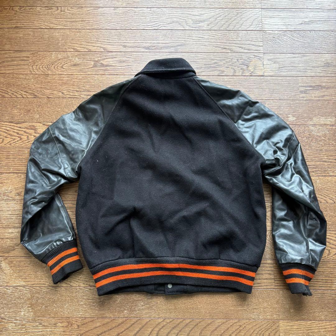 90's/90年代/DeLONG/デロング/スタジャン/黒/XL/ - メルカリ