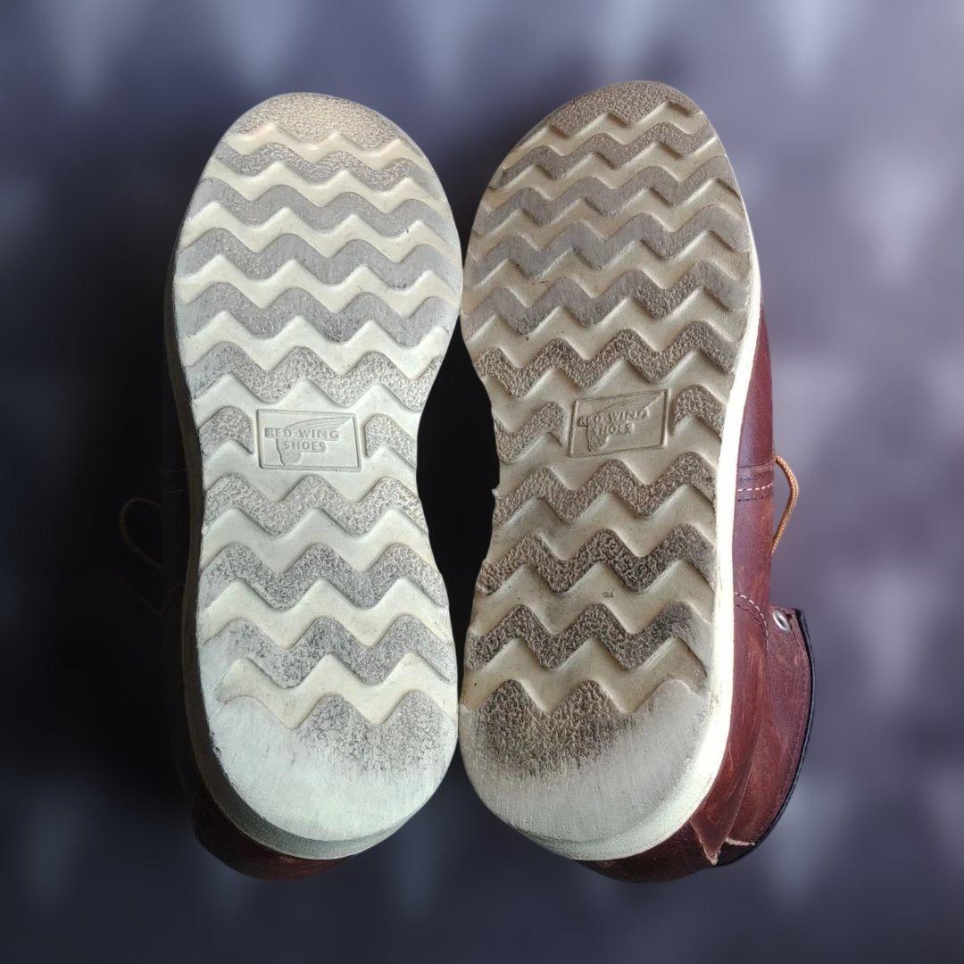 RED WING 廃盤8138 ブラウンレザーブーツ(US9/27cm) - メルカリ