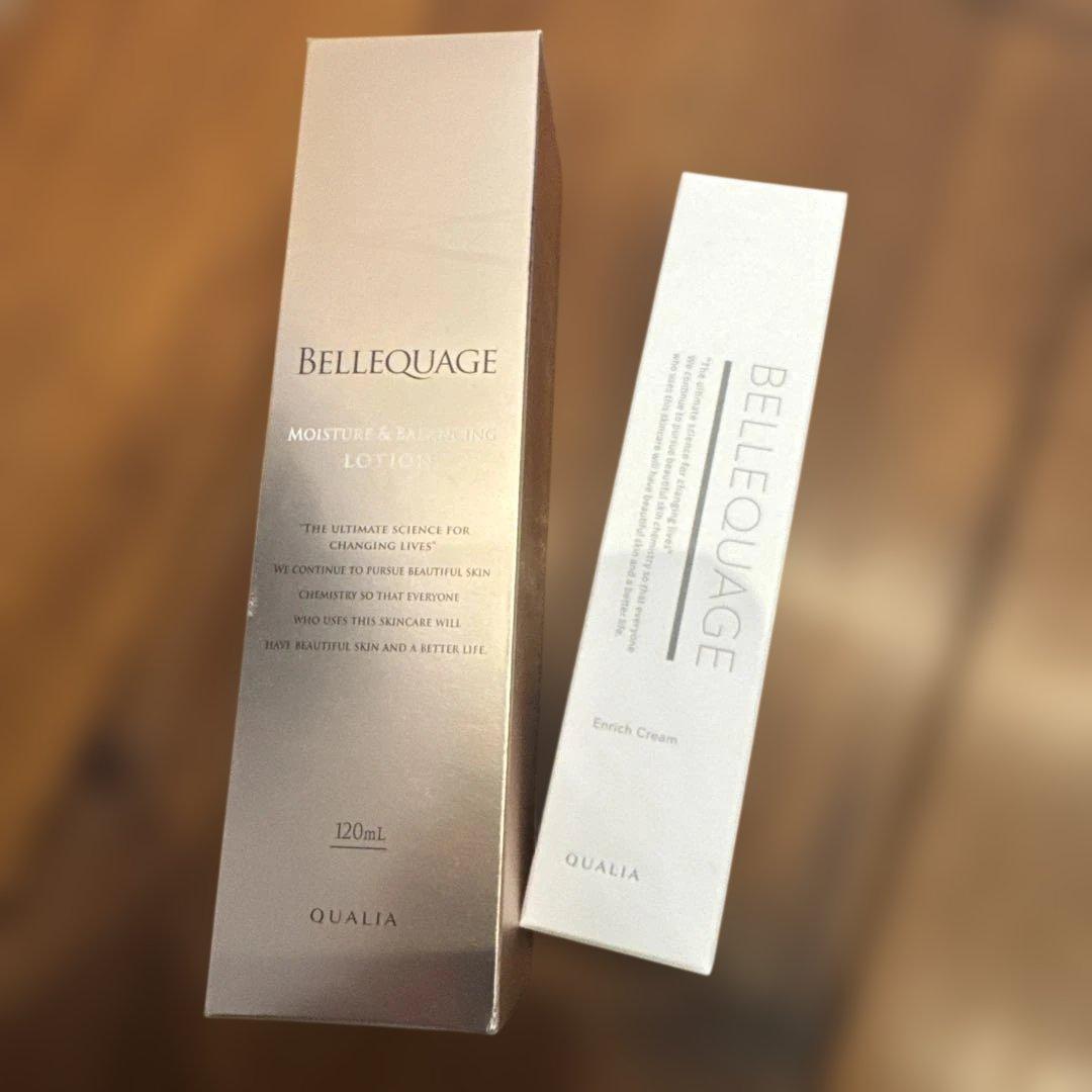 BELLEQUAGE ローション、クリームセット - メルカリ