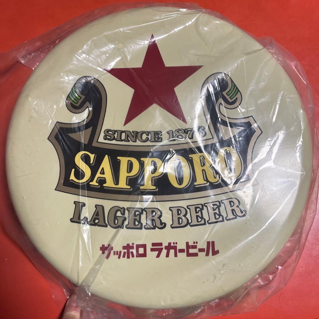z*i様 赤星 サッポロラガービール 非売品 王冠壁掛け看板と木製看板
