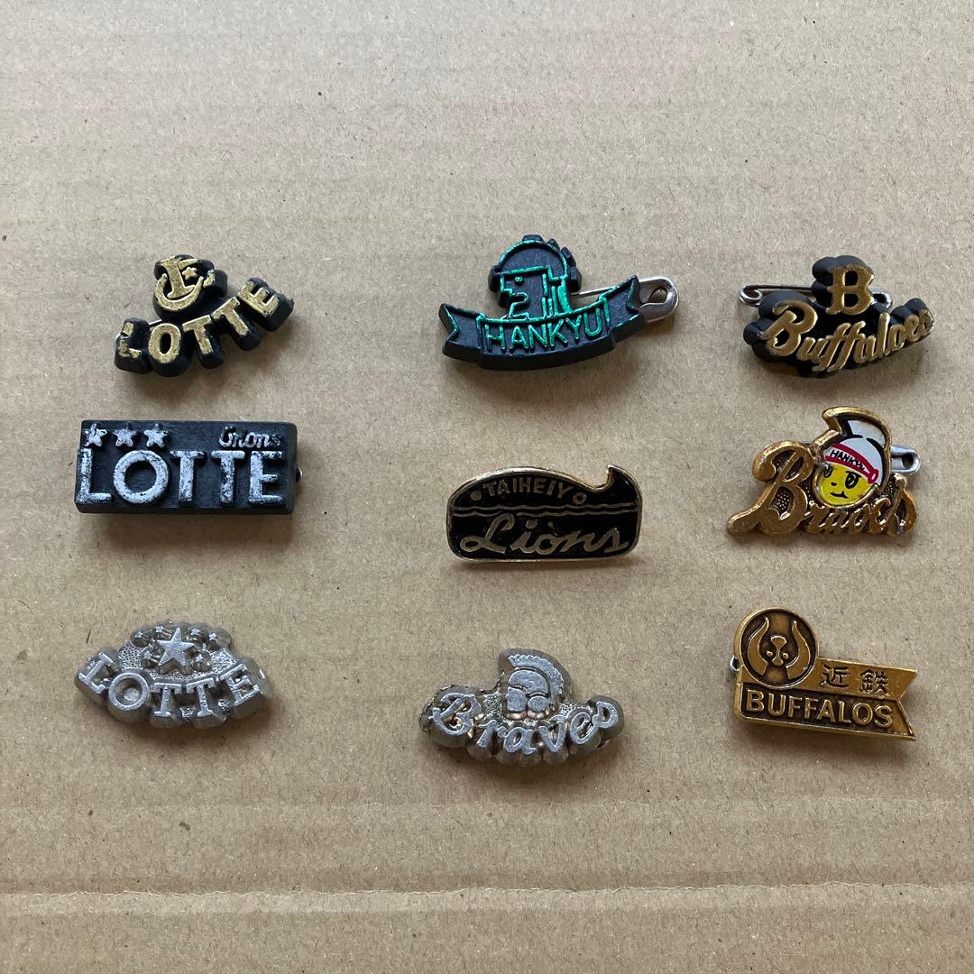 プロ野球 70年代ピンバッジ 32個 - メルカリ