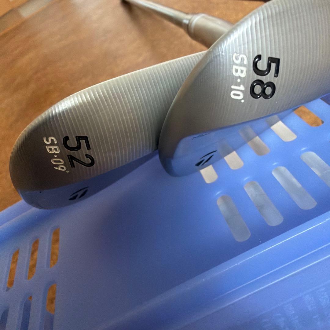 テーラー社MG5ウェッジ52°58°ラウネシャフト刺し2本セット - メルカリ