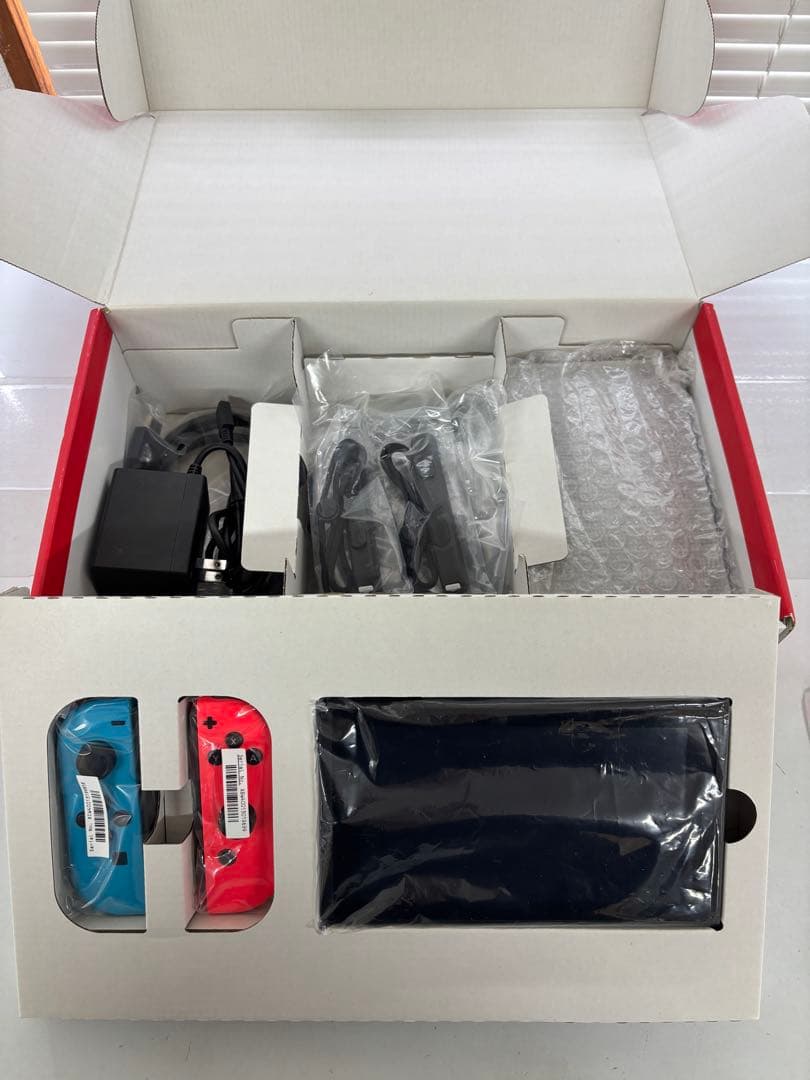 Nintendo Switch 本体 箱あり 初期化済み 付属品完備 - Nintendo