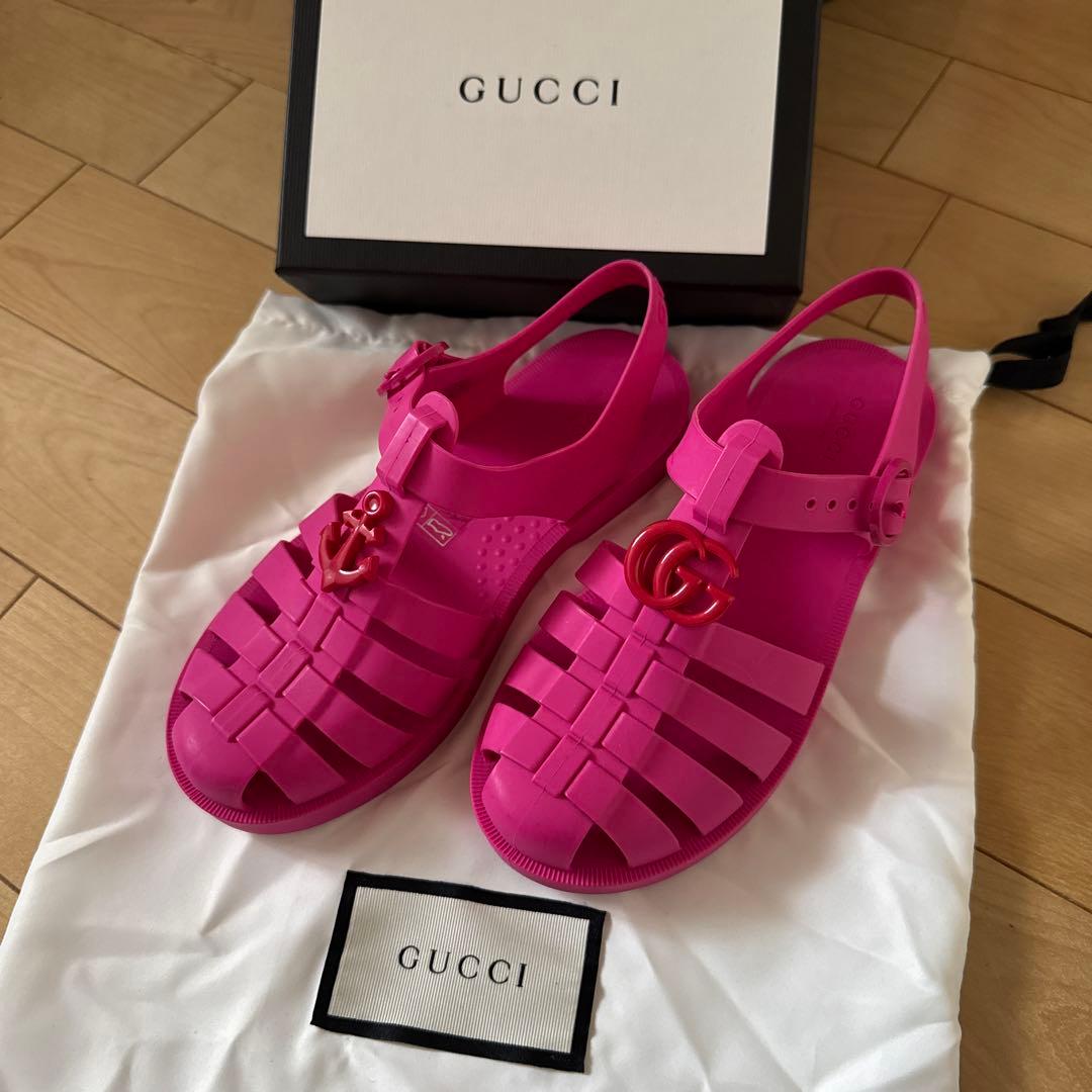 GUCCI キッズサンダル29サイズ【新品・未使用】 GUCCI(グッチ) キッズサンダル(ベビー・キッズ) - ブランド通販のBUYMA