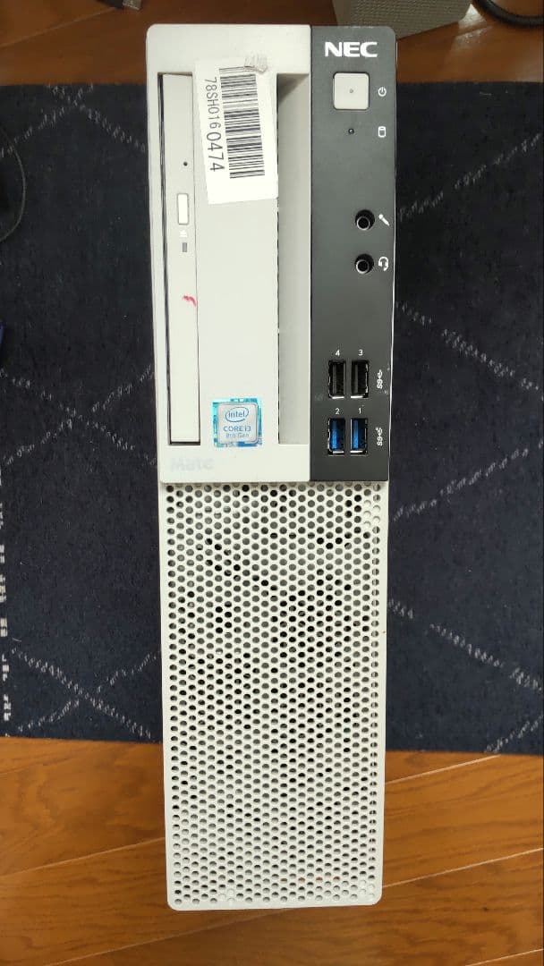 デスクトップPC　NEC　MATE ML-3 Windows11 Mate Windows11 NEC PC-MRT29LZGACS9 i5 第10世代 SSD メモリ 16GB