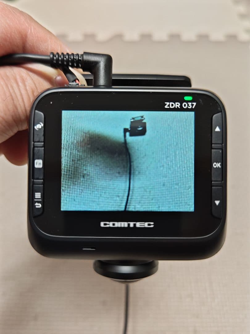 COMTEC ZDR 037 ドライブレコーダー配線付き コムテック（Comtec） ドライブレコーダー ZDR037+HDROP-15 直接配線