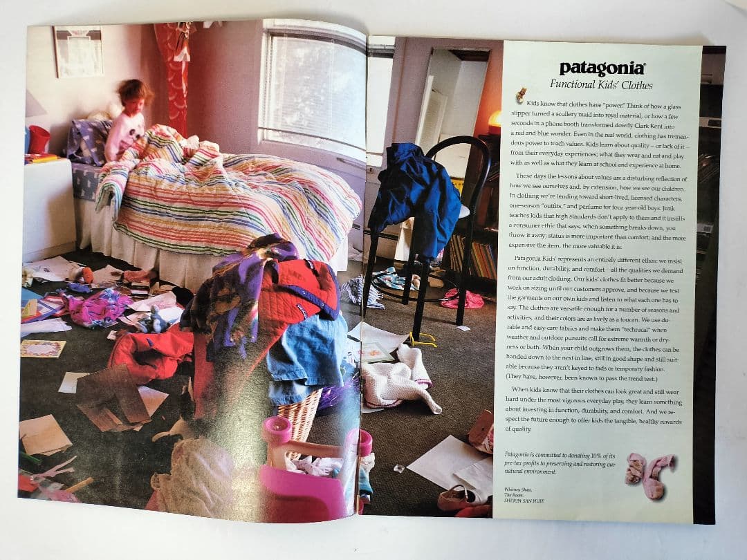 Patagonia カタログ 1989年 春 こどもカタログ 英語版 - メルカリ