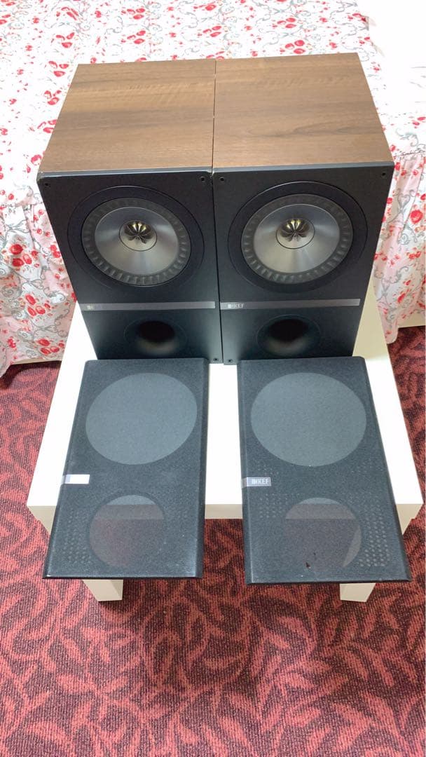 KEF Q300 ペア イングリッシュチェリー