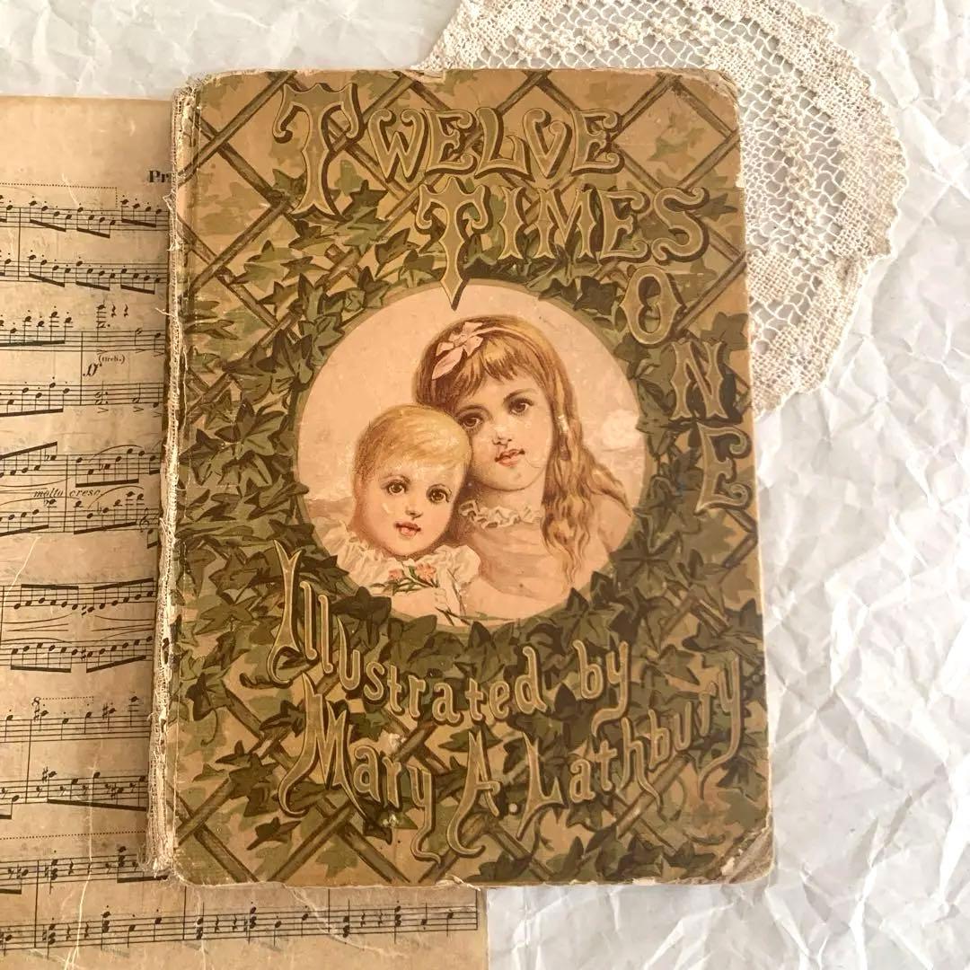 1915年デュラック稀少で美しいアンティーク古書 洋書 絵本 画集 児童書