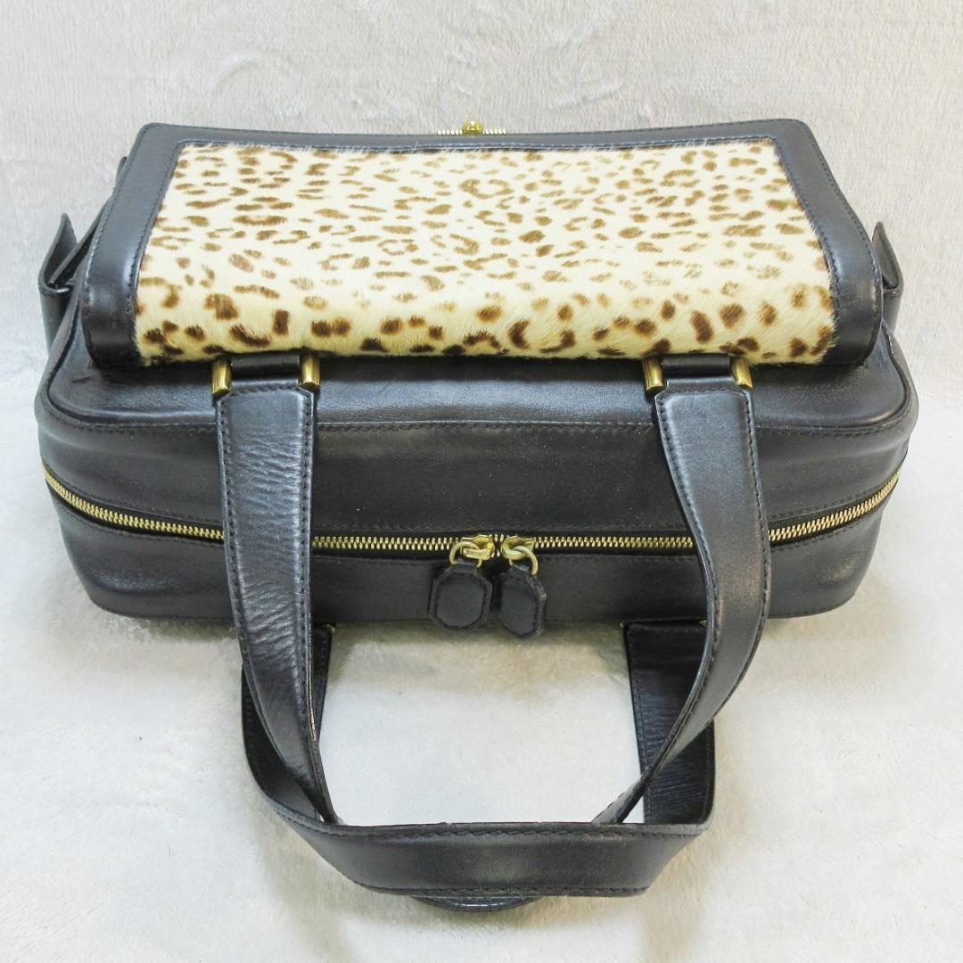 JimmyChoo UnbornCalf leopard pattern Bag
