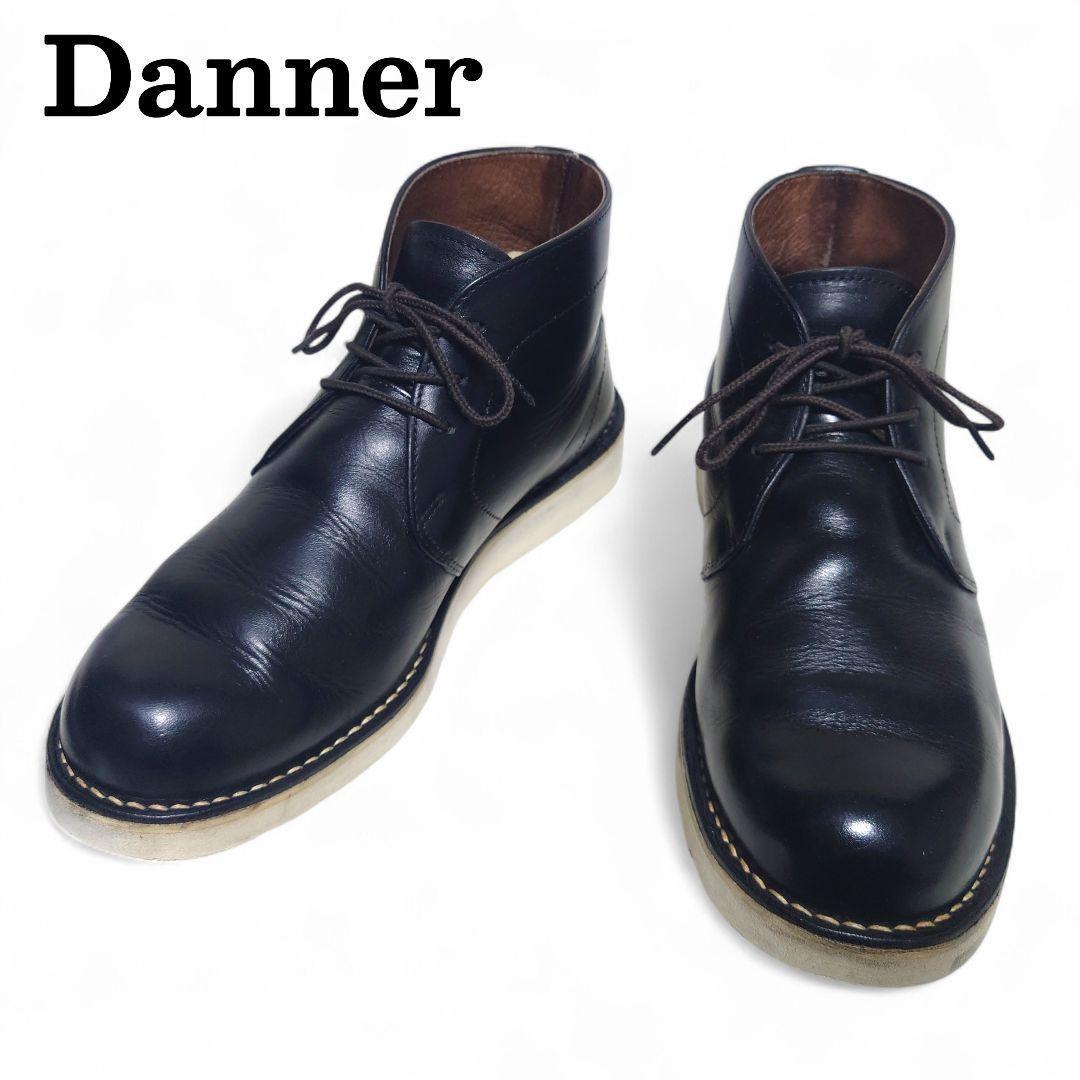 Danner ダナー チャッカブーツ レザー 7.5 ブラック Danner ダナー チャッカブーツ レザー 7.5 ブラック