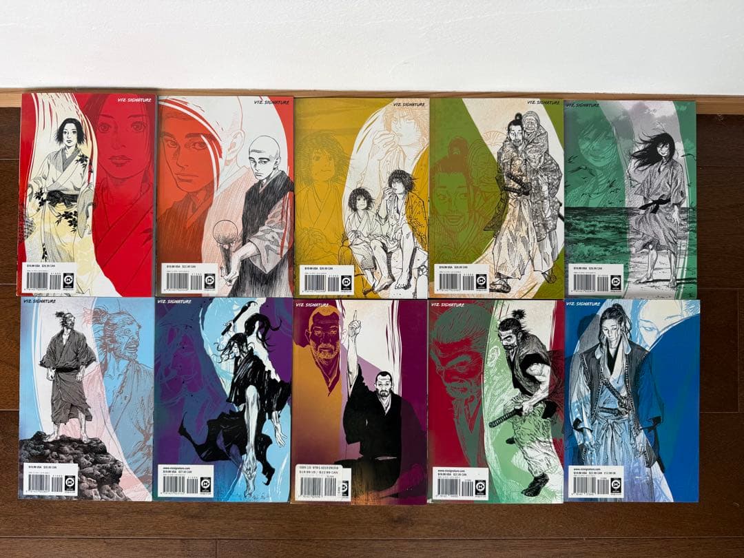 希少/美品】 大判 英語版 バガボンド 10巻セット - メルカリ