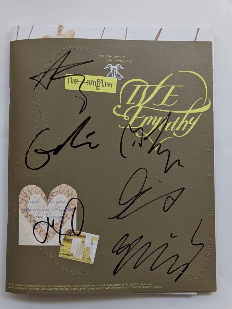 ☆非売品◇サインCD＆報道資料◇IVE◇Ive Empathy◇国内発送 - メルカリ