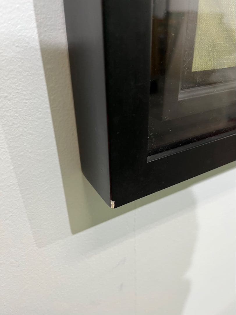 イリナ・バタコア「梅の花」油彩画 額装