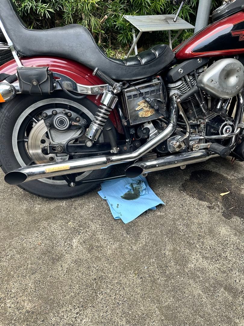 4速フレーム用 ターンアウトマフラー ショベルヘッド - メルカリ