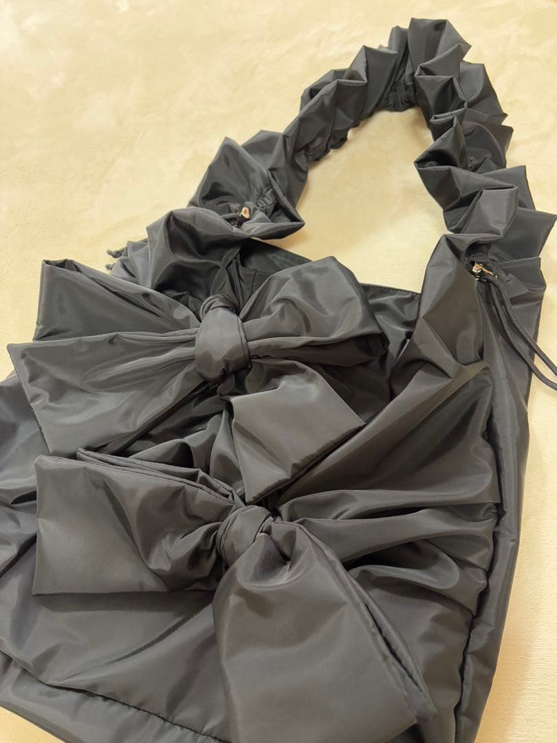 【最終価格】ミュベール　OUTDOOR リボンバッグ　アウトドアプロダクツ ミュベール×アウトドアプロダクツの「リボンバッグ」結べるリボンや